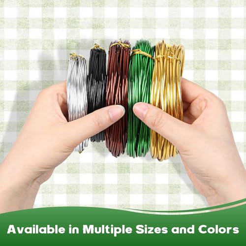 32 ft Black Aluminum Craft Wire, 9 Gauge 3mm Bendable Armature Wire - color: Black, size: 9 Gauge, 32 ft