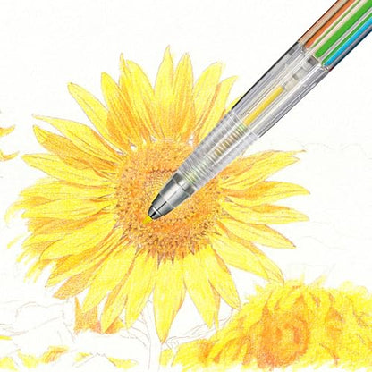 Pentel XPH804ST Art Multi 8, 8 Color Leads, Includes Refill Set