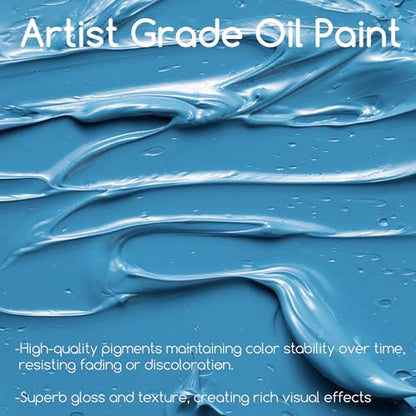MEEDEN Titanium White Oil Paint - Artist Grade 60ml/2oz Tube | Professional Art Paints and Supplies for Canvas Painting - color: Titanium White, size: 2 Fl Oz (Pack of 1)