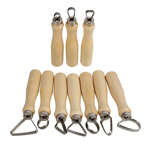 10PCS Clay Carving Tools Pottery Trimming Pottery Carving Trimming Pottery Pottery Trimming Sculpting Set Pottery Trimming Cake Carving
