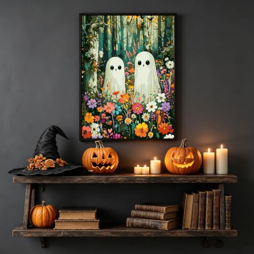 bleihum Halloween Paint by Numbers Kit for Adults 16x20inch - color: MT23067-US