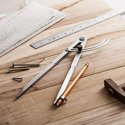 Mr. Pen- Professional Compass for Woodworking, Compass with Wing