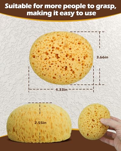 4Pcs Knockdown Texture Sponges Sponge for Patch/Repair Ceiling Drywall Wall