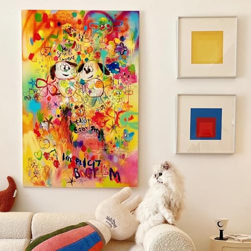 ESRICH Stretched Canvas for Painting 32x48 Inch, 3Pack Large Canvas for Painting, Primed Acid-Free Cotton Blank Canvases, Art Paint Canvases for Oil Paint,Watercolor,Acrylic Paint,Gouache and Tempera. - size: 32x48in-3Pack