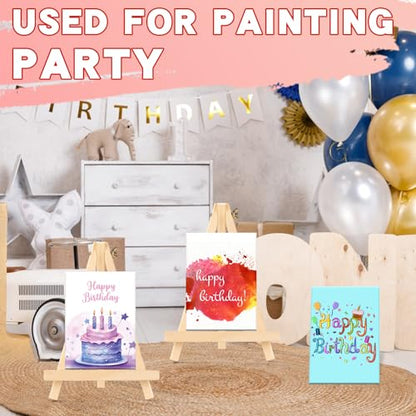ESRICH 18 Pack Small Canvas for Painting 5x7,Mini Canvas for Kids&Beginners - size: 5*7in 18pack