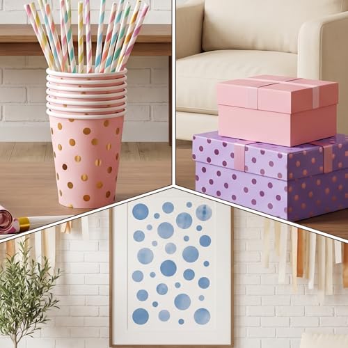 Circle Stencils for Painting Polka Dot Stencils