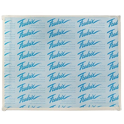 FREDRIX Artist Series Primed Watercolor Archival Canvas Board, 8" x 10" - size: 8" x 10"