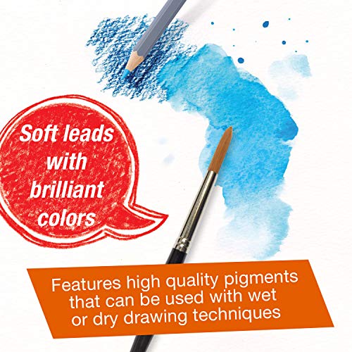 Faber-Castell Creative Studio Goldfaber Water Color Pencil Classpack - 144 Pencils in 12 Colors - size: 144 Count (Pack of 1)