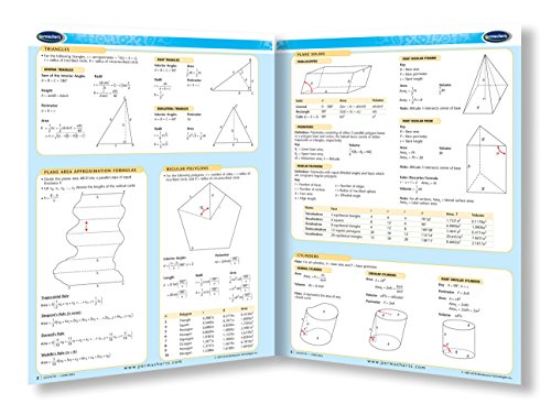 Geometry Guide - Math Quick Reference Guide by Permacharts