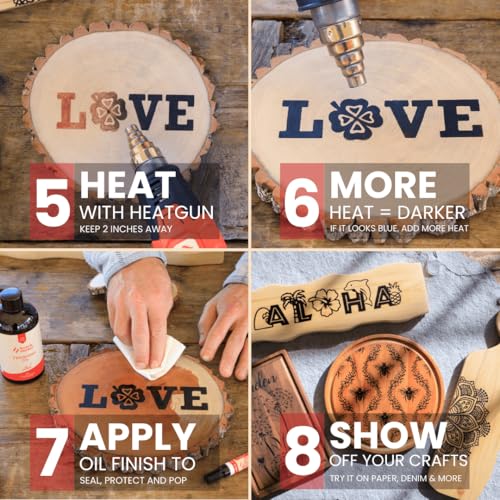 Scorch Marker Pro 5 Pack, Bulk Wood Burning Markers for Makers and Classes - size: 1 Count (Pack of 5)