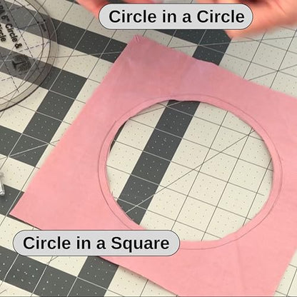 6" Circle Templates, for Quilting and English Paper Piecing - style: 6" Circles