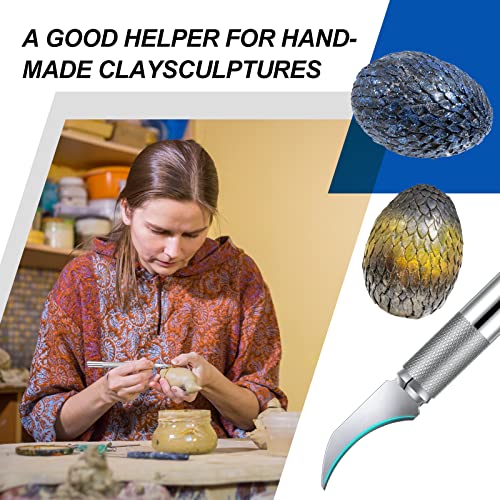 Lanties 100 Pcs #28 Blades Heavy Concave Carving Blade Hobby Knife Pointed Style Carbon Steel Blades 1.8 x 0.35 Inch for Art, Craft, Scrap Booking, Cutting, Carving