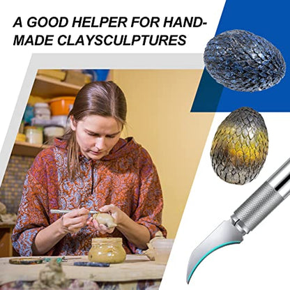 Lanties 100 Pcs #28 Blades Heavy Concave Carving Blade Hobby Knife Pointed Style Carbon Steel Blades 1.8 x 0.35 Inch for Art, Craft, Scrap Booking, Cutting, Carving