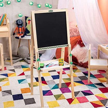Crayola Kids Mini Wooden Art Easel & Supplies, Toddler Toys, Gift for Kids, Ages 3, 4, 5, 6 - style: Mini Easel