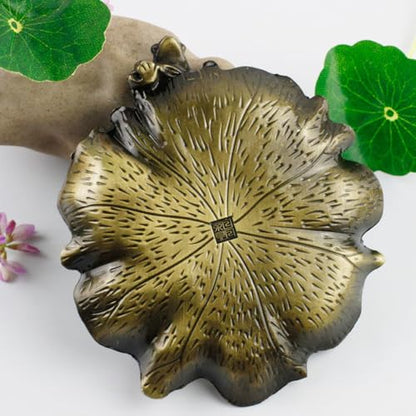 2 Pcs Metal Multifunction Calligraphy Ink Butterfly Calligraphy Pen Holder Inkwell Plate Calligraphy Brush Rack Antique Inkwell Paintbrush Ink Pen Stand Writing Zinc Alloy China（Cyan Lotus）
