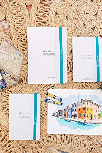 Strathmore Watercolor Travel Journal, 7" x 10", White - color: White, size: 7" x 10"