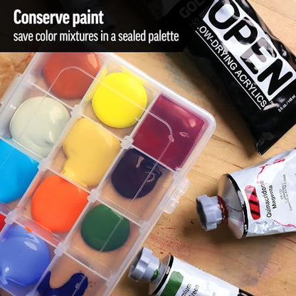 OPEN Slow-Drying Acrylics by GOLDEN, Transparent Brown Iron Oxide, 2 fl oz. tube, Professional Acrylic Paint, Transparent - color: Transparent Brown Iron Oxide, size: 2 Fl Oz (Pack of 1)