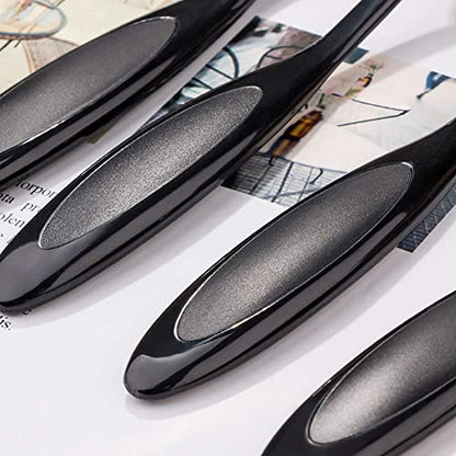 UNIMEIX 5 Pack Blending Brush for Card Making Crafting Ink Blender Brushes Set Tool Paper Background Brush Drawing Scrapbooking & Stamping Supplies - color: Brown, size: 5 Pack Brush