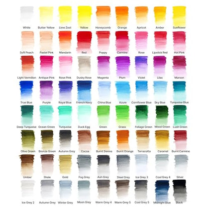 Winsor & Newton Studio Collection Watercolour Pencil Set, 72 Piece