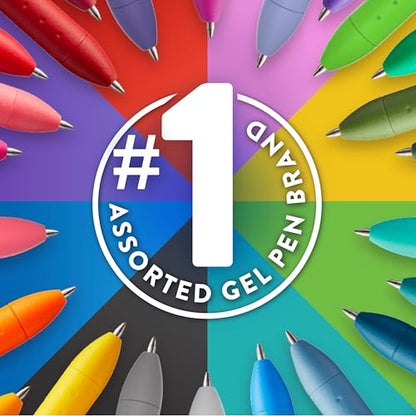 Paper Mate InkJoy Gel Pens Ultimate Pack, Retractable, Featuring Classic, Bright!, and Metallic Inks, Assorted Colors, 30 Count - Writing, Note-Taking, Teacher Supplies, Back to School - style: 30 Count Inkjoy Ultimate Pack