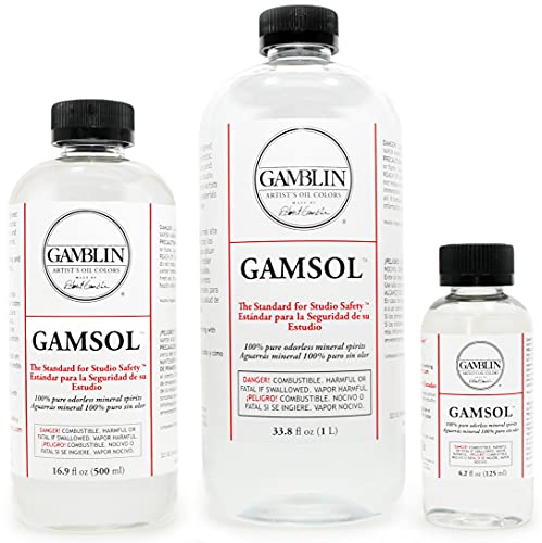 Artists' Grade Gamsol Oil Color Size: 16.9 oz