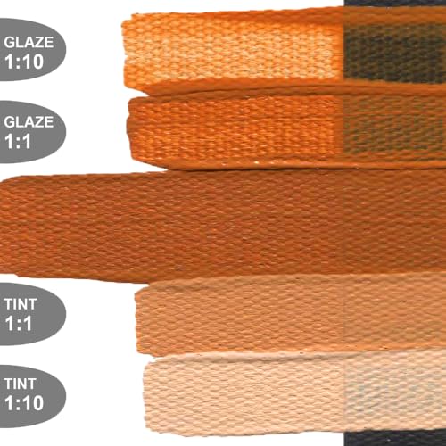 GOLDEN OPEN Slow-Drying Acrylics, Mars Yellow, 5 fl. oz. Tube - color: Mars Yellow, size: 5 Fl Oz (Pack of 1)