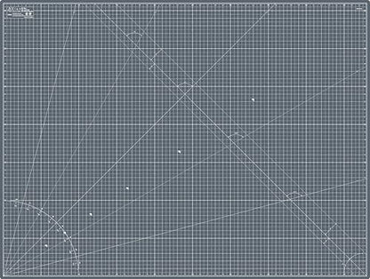 Elan Cutting Mat A0 Gray, Extra Large Self Healing Cutting Mat 36 x 48 Inch, 5-Ply Craft Board Gray, Hobby Board for Crafts 36x48 Inch - style: 48 x 36"