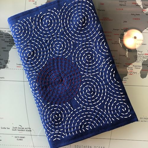 Sashiko Stencil Embroidery Stencils for Crafts Reusable 4.7" | Washable Fabric Stencils Sashiko Pattern Quilting Stencil for Sewing Hand Quilting Drawing Line - style: Sashiko