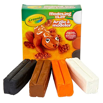 Crayola Modeling Clay, Non Drying, Assorted Colors, 1lb