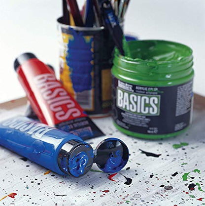 Liquitex BASICS Acrylic Paint Tube 12-Piece Set - style: 12 Tube Set