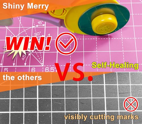 Self Healing Cutting Mat A1 24"x 36" Double Sided Pink Mat - color: Pink, size: A1 (24" x 36")