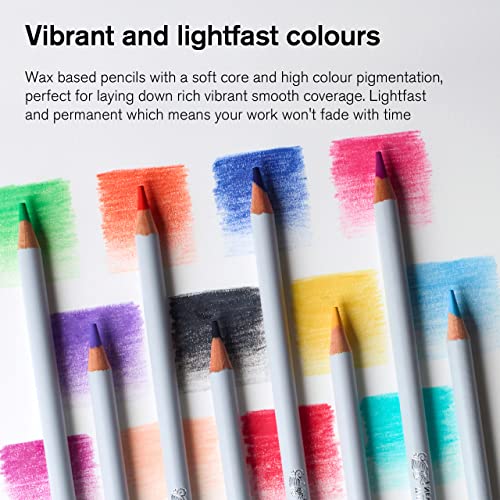Winsor & Newton Studio Collection, Color Pencils, Set of 12 - style: 12 Color Pencils