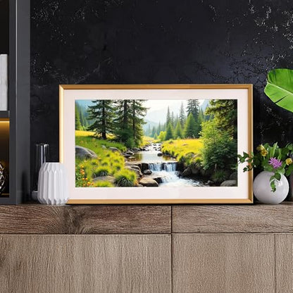 JOOZ Large Diamond Art Kits for Adults, 5D Landscape Diamond Painting Kits - color: Landscape 046