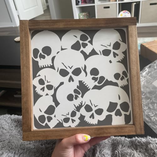 Skull Stencil Skull Stencils for Painting 12" - style: Skull/12in