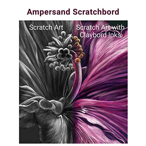 Ampersand Museum Series Scratchbord, 1/8 Inch Depth, 5X5 Inch, Pack of 3 (CBB055) - size: 5X5 Pack of 3