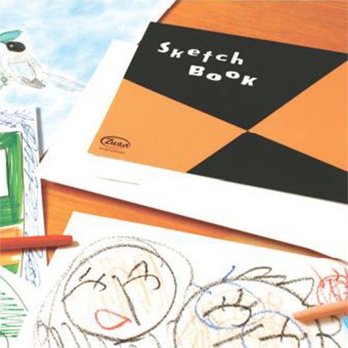 Maruman Zuan Sketch Pad, Horizontal A4, 8.27" x 11.69", 50 Pages | Sketchbook With Premium Acid-Free Drawing Paper, Glued Binding, Drawing Pad Made in Japan, Art Book For Sketching - size: A4, style: SKETCHPAD