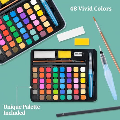 Stocking Stuffers Birthday Valentines Day Gifts Watercolors Paint Set