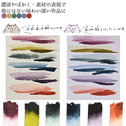 Sumikundo 15459 Solid Ink Ink Ink Set, 6 Colors