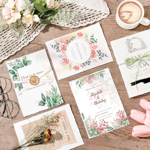 Prudiut Cotton Watercolor Paper 50 Sheets 5 x 7 in, 300 GSM - size: 5 x 7inch