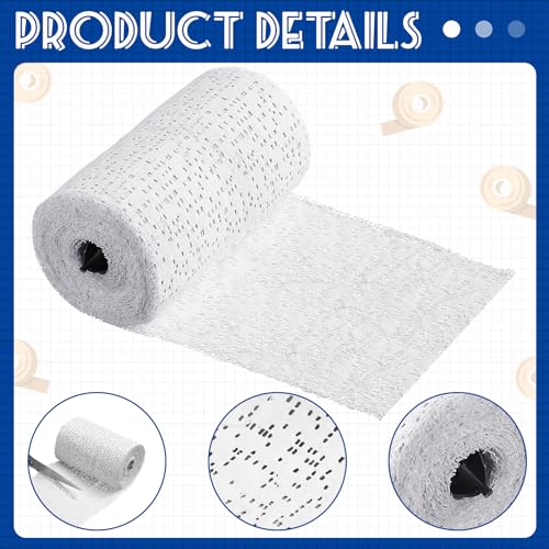 Heentan 6 Rolls Plaster Bandages Strips for Belly Cast Art,4 X 180 Inches | Fast Setting Plaster Gauze for Mask Making, Sculpture Molds, DIY Crafts, Pregnancy Belly Casting, Scenery Art Projects - size: 4 x 180 Inch