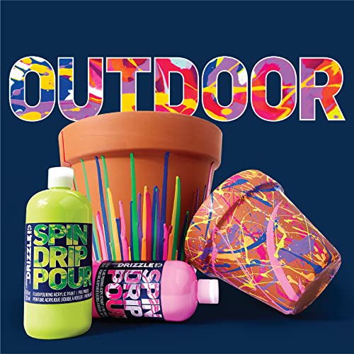FolkArt Drizzle Tool Kit, 13 Piece Pouring Drop, Swipe, and Stir Tool Kit Perfect for Fluid Arts and Crafts Projects, 50429 - style: Drop, Swipe, and Stir Kit