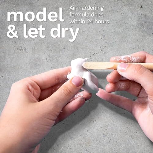 Prang Das Air Hardening Clay 1.1 Lb: White (387000)