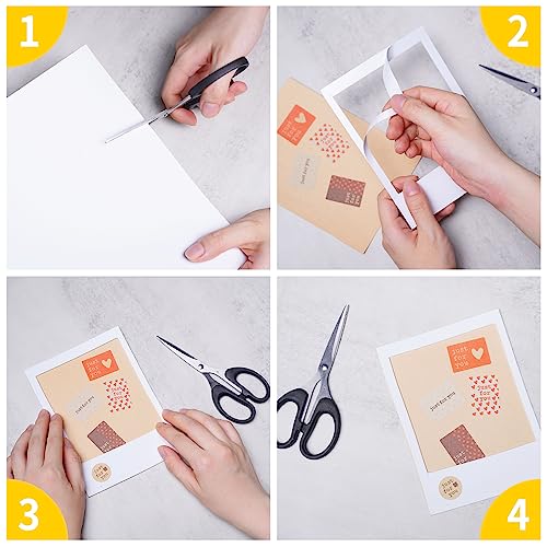 MEARCOOH Self Adhesive Foam Sheets, White 9x12 Inch 2mm Sticky Eva Foam Paper for Crafts Cardmaking Photo Frames Classroom Scrapbooking Christmas Crafts (White 10 Sheets) (Pack of 3) - color: White Self-adhesive, size: 9X12in-2mm (Pack of 3)