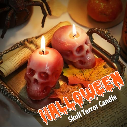 LET'S RESIN 3D Skull Resin Molds, 4 Size Silicone Mold Set for Epoxy Resin - color: skull