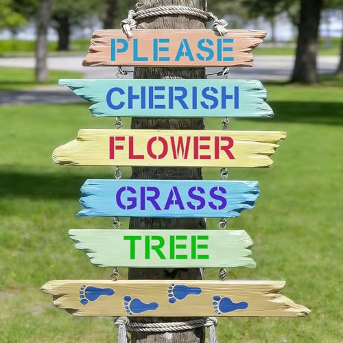 2 Inch Letter Stencils,43Pcs Reusable Letter Stencils for Painting - size: 2 inch