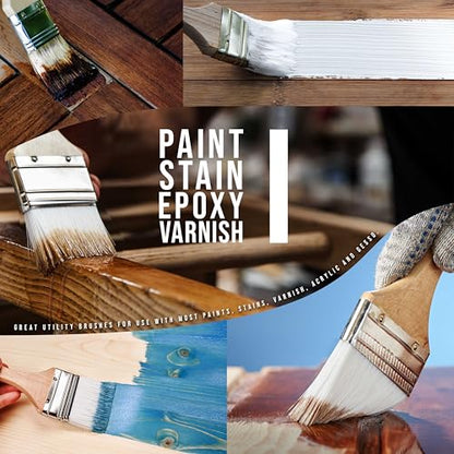 U.S. Art Supply 3 Pack of Variety Size (Set of 6 Packs of 3 = 18 Total
