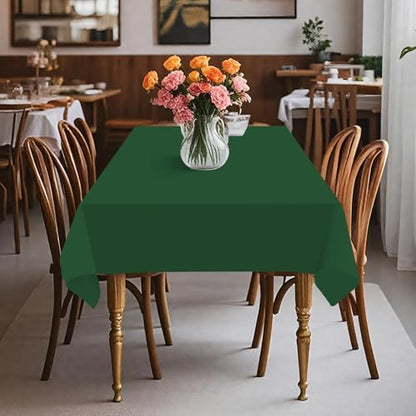54IN X 160FT Plastic Table Cover Roll with Cutter Box, Cut to Size Plastic Table Cloths for Parties, Birthday, (Green, 54"x1920") - color: Green, size: 1920" x 54" (Rectangular)