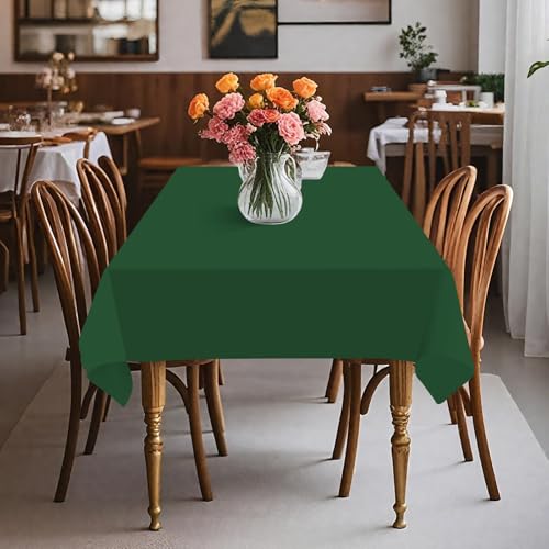 54IN X 160FT Plastic Table Cover Roll with Cutter Box, Cut to Size Plastic Table Cloths for Parties, Birthday, (Green, 54"x1920") - color: Green, size: 1920" x 54" (Rectangular)