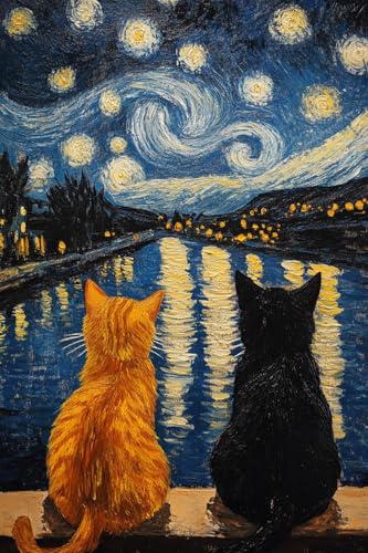 RYMILIE Cat Diamond Art Kits for Adults Diamond Painting Kit 12x16in - color: DP02873
