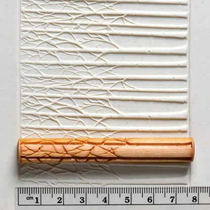 MKM Pottery Tools Wood Twig Rollers for Clay (Tw-33 Winter Woods) - color: Tw-33 Winter Woods